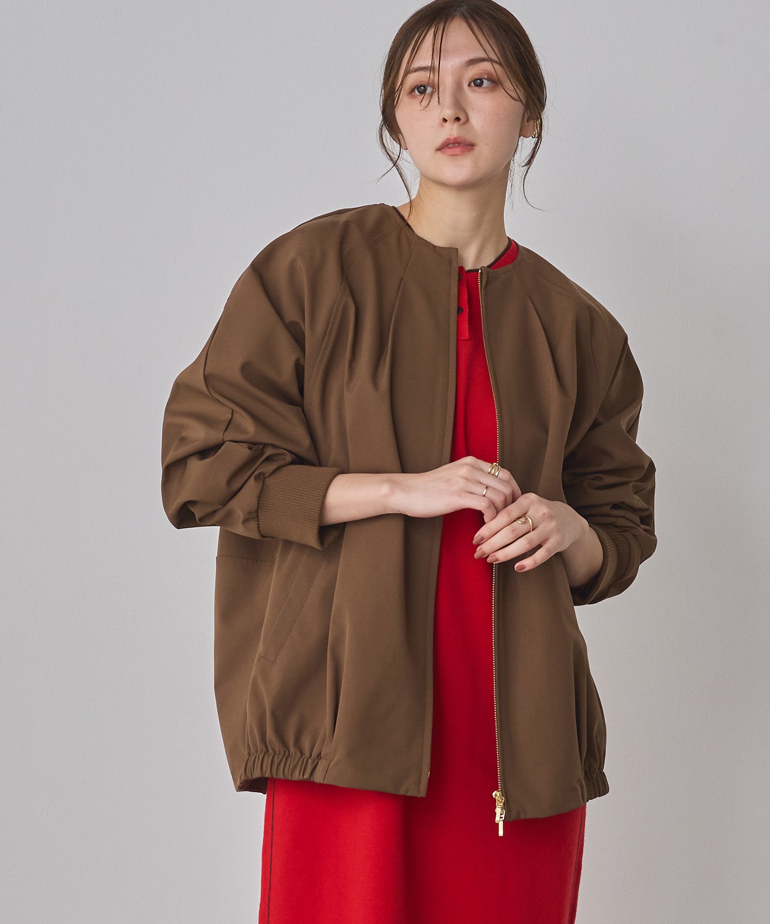 BONDING DOLMAN BLOUSON