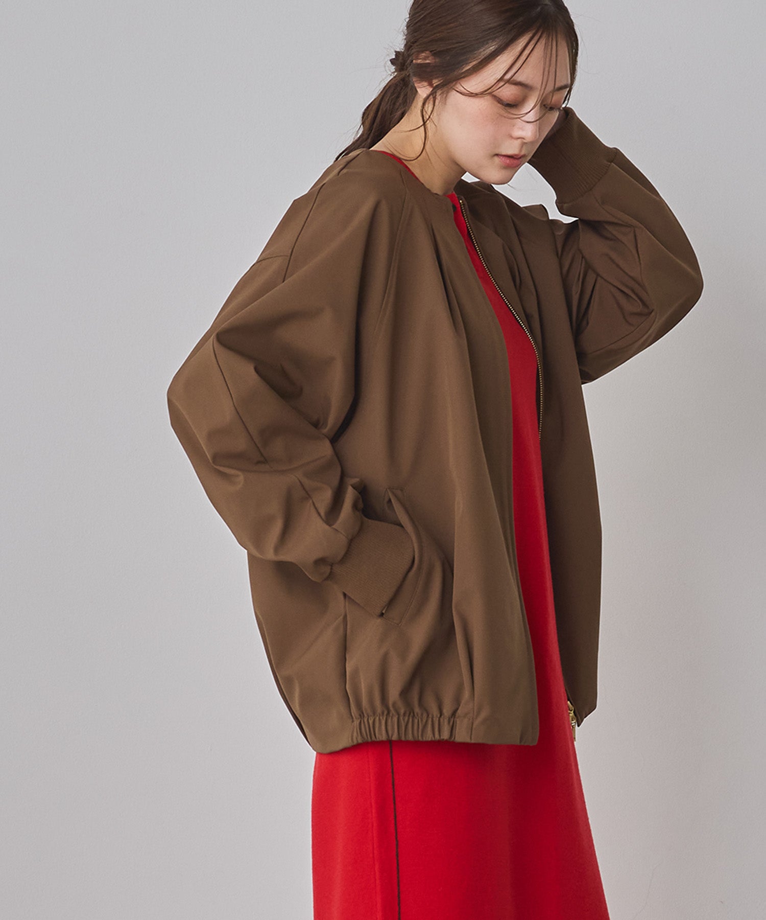 BONDING DOLMAN BLOUSON