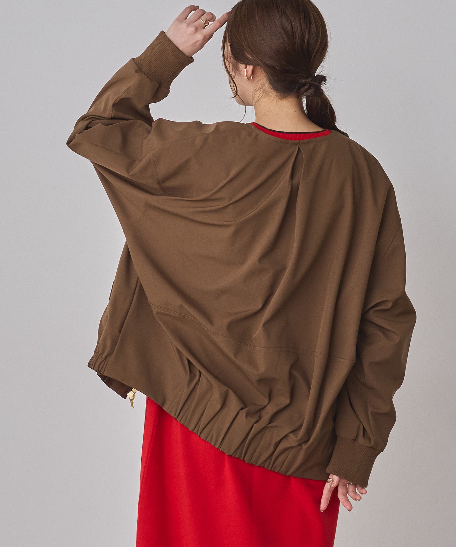 BONDING DOLMAN BLOUSON