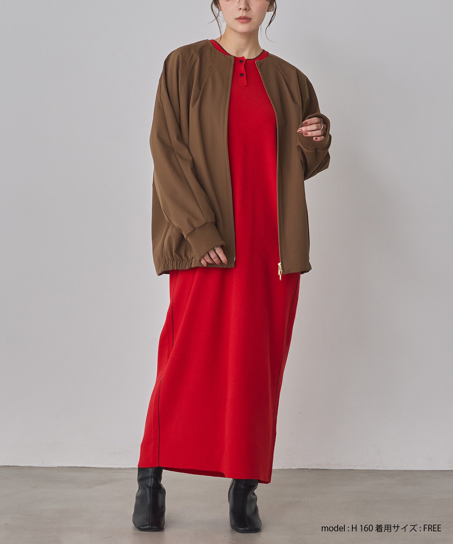 ボンディング ドルマンブルゾン