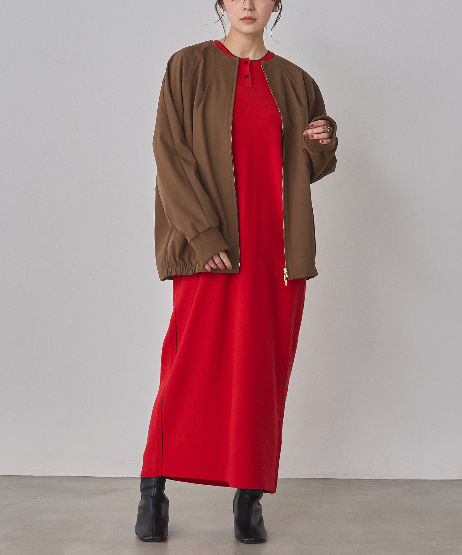 BONDING DOLMAN BLOUSON