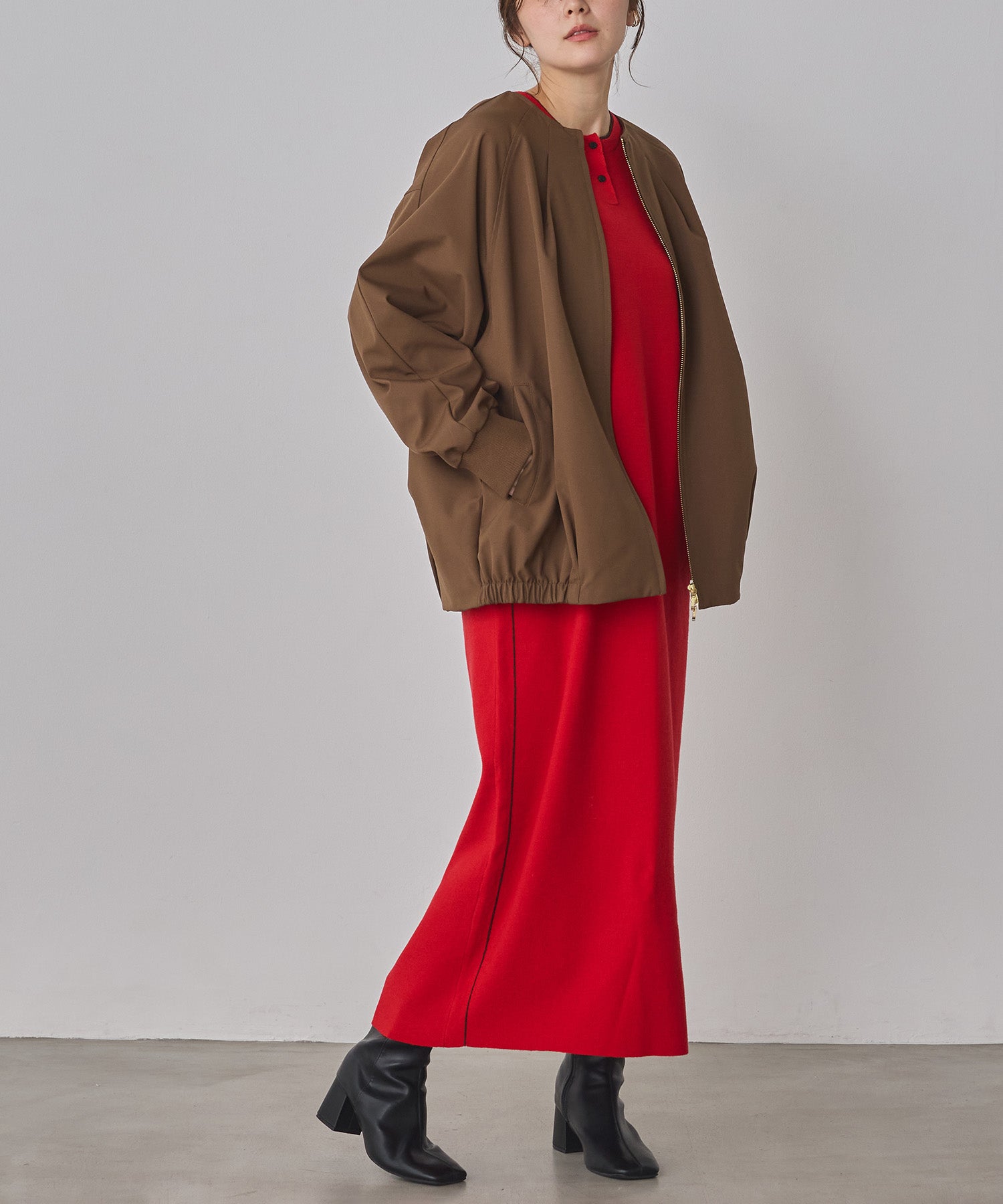 BONDING DOLMAN BLOUSON