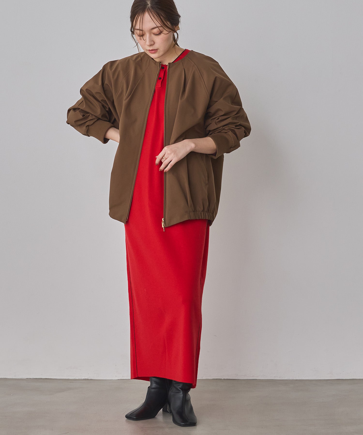 BONDING DOLMAN BLOUSON