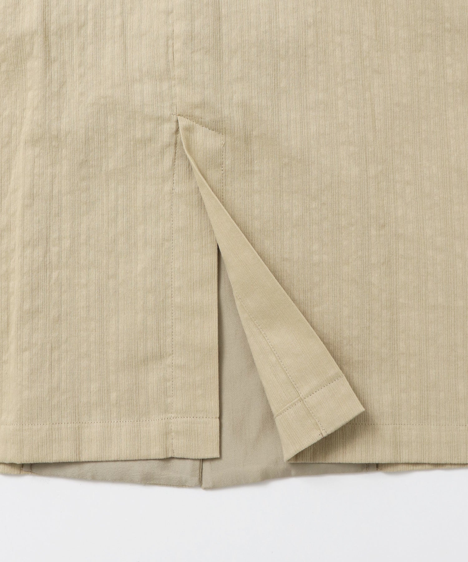 MIXED-FABRIC TAILORED JACKET