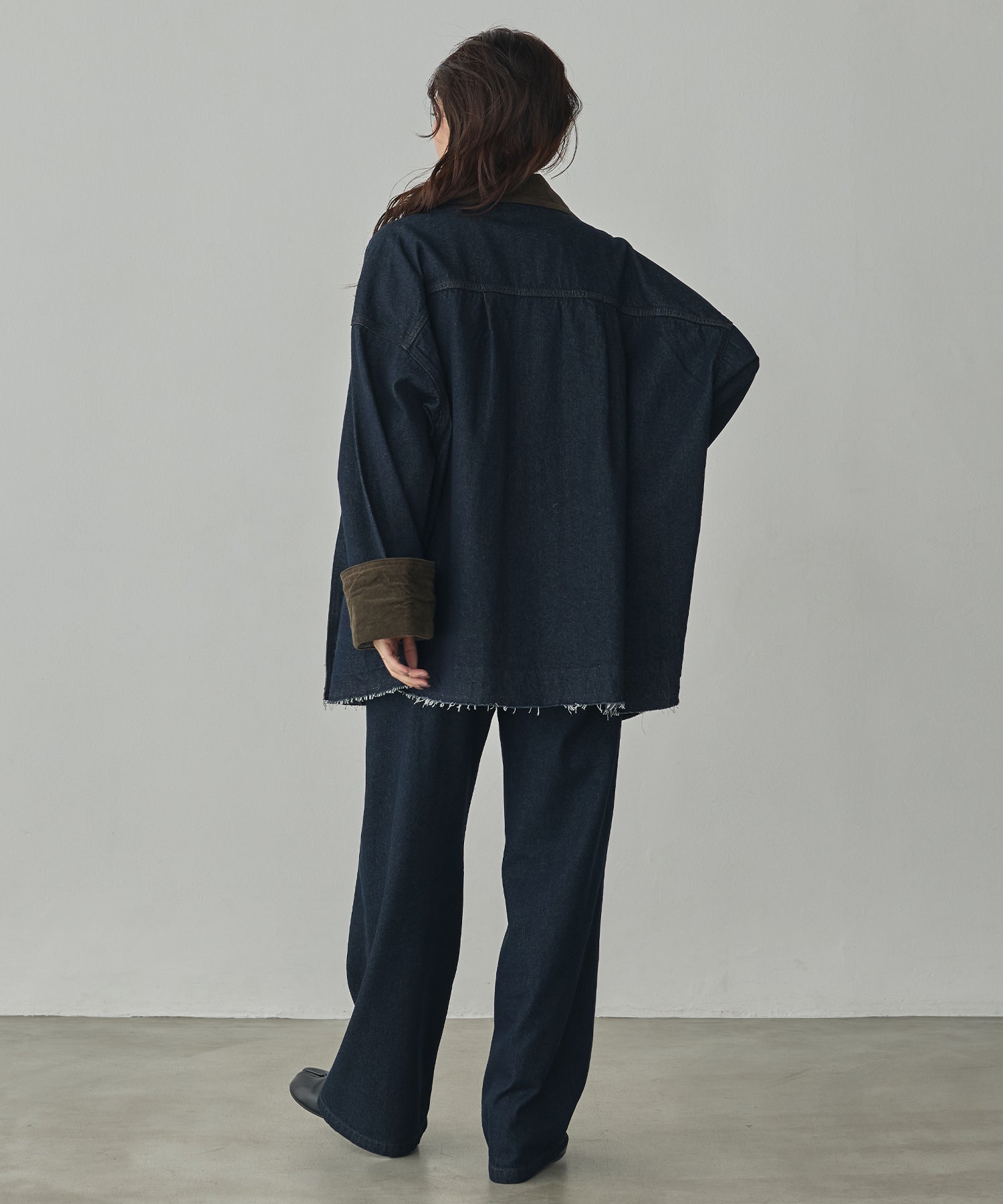 TWO-TONE DENIM JACKET