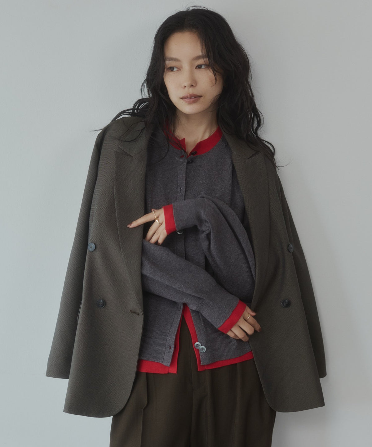 DOUBLE-BREASTED JACKET