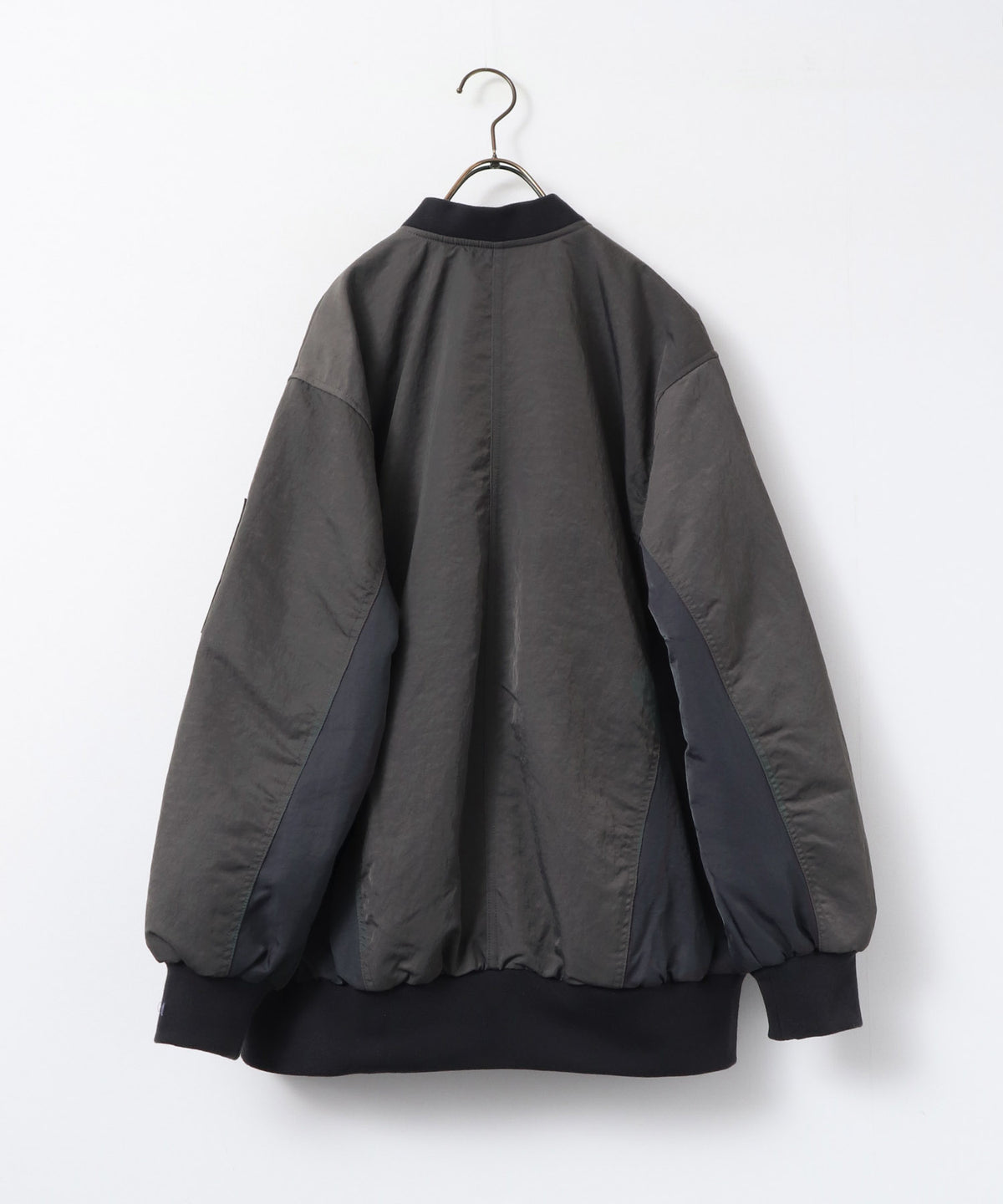 SUBTLE COLOURWAY NYLON MA-1 BOMBER JACKET