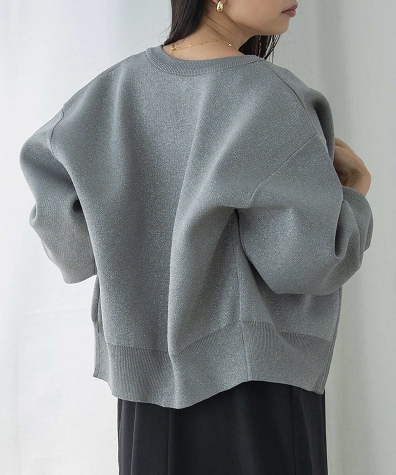 【WEB限定/別注】ジップショートカーディガン