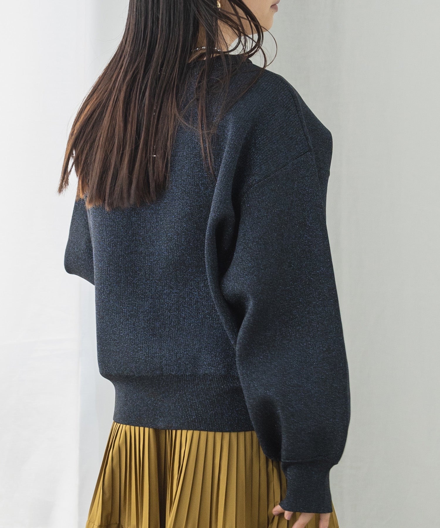 【WEB限定/別注】ジップショートカーディガン