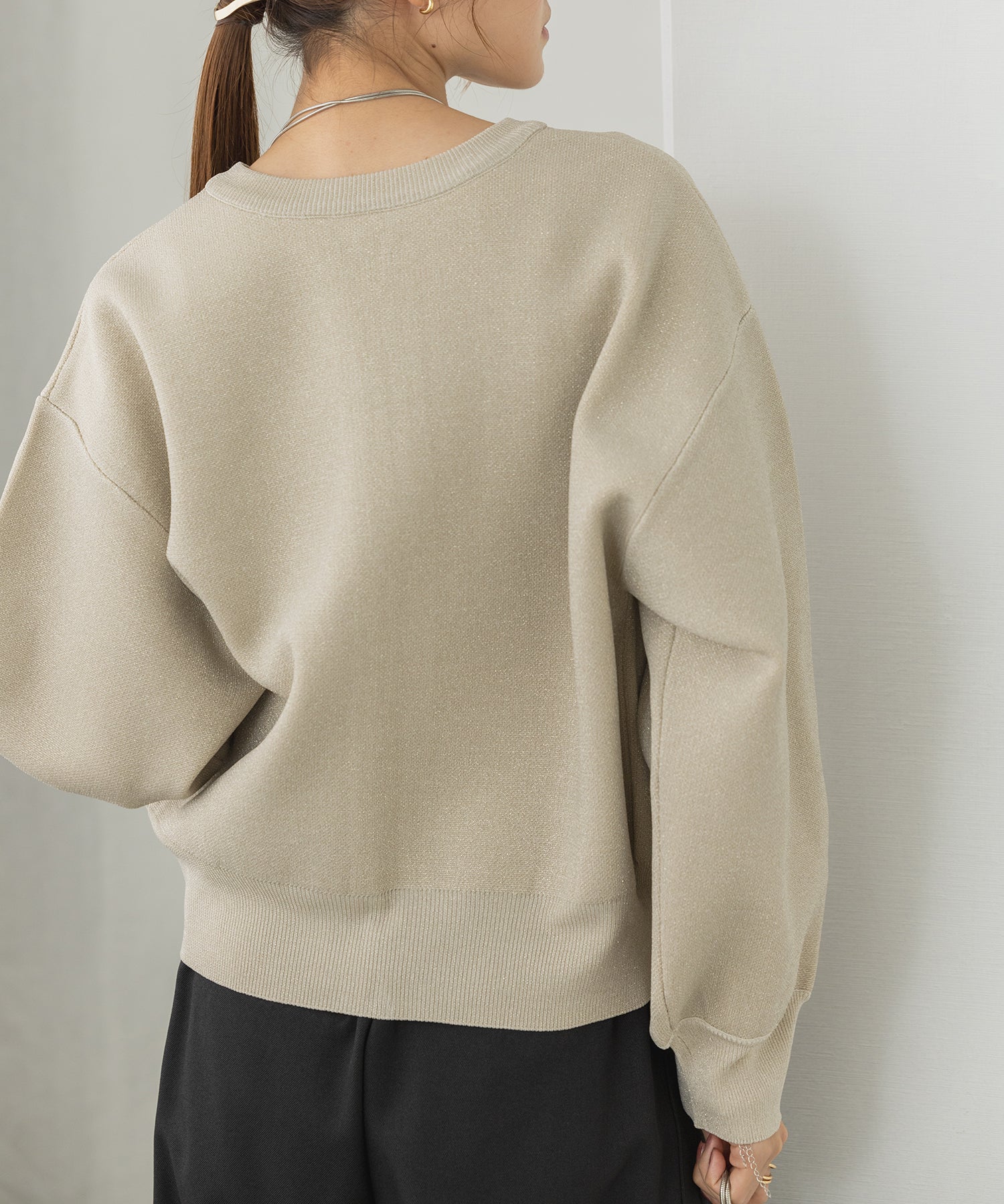 【WEB限定/別注】ジップショートカーディガン