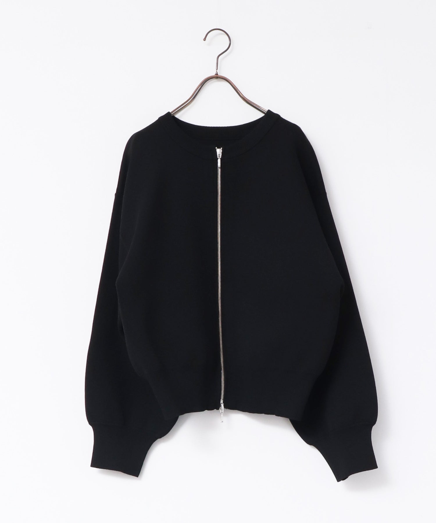 【WEB限定/別注】ジップショートカーディガン