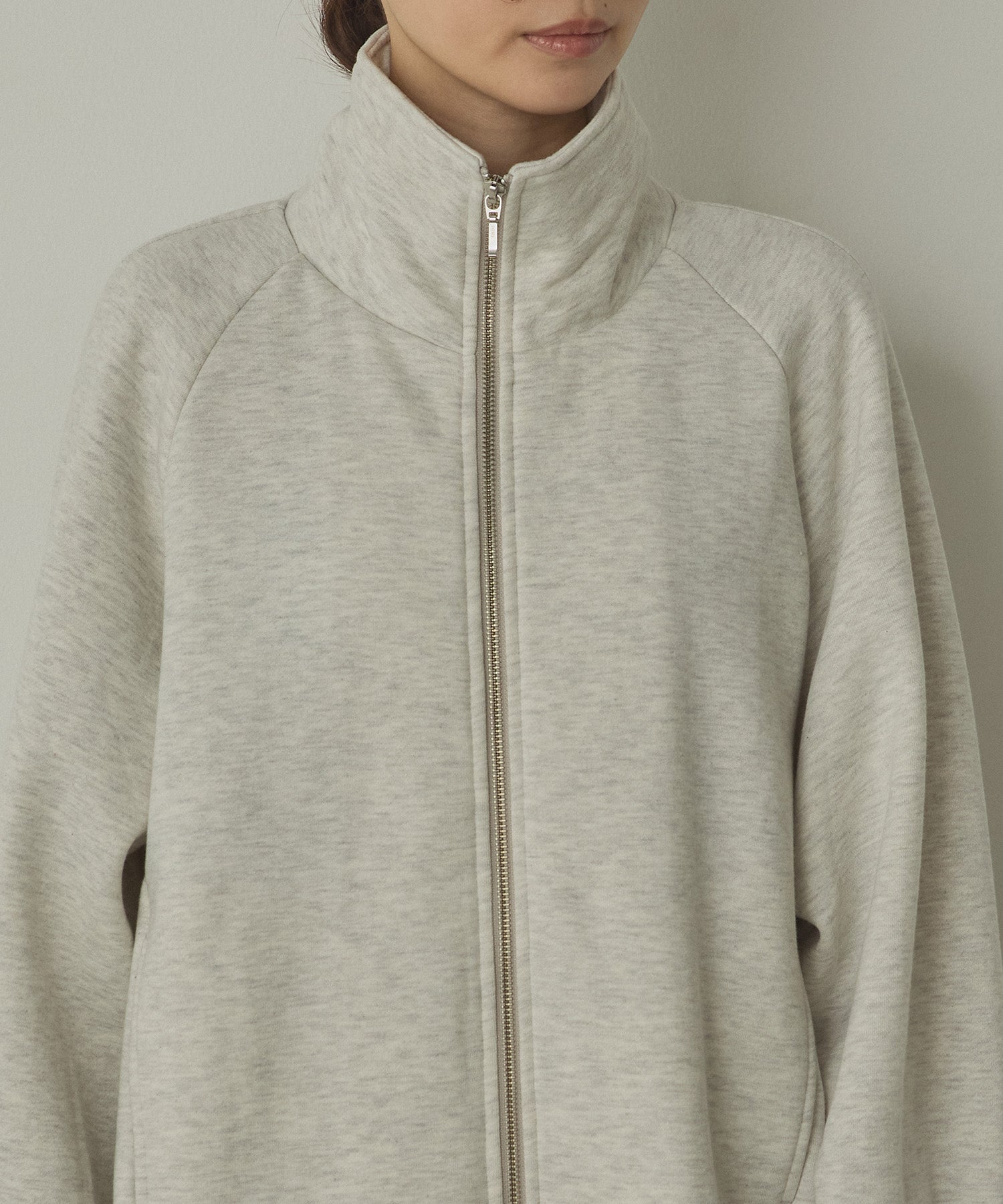 裏起毛 Wジップブルゾン