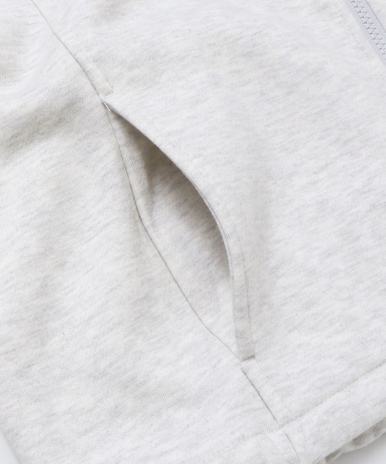 裏起毛ダブルジップ ハイネックブルゾン