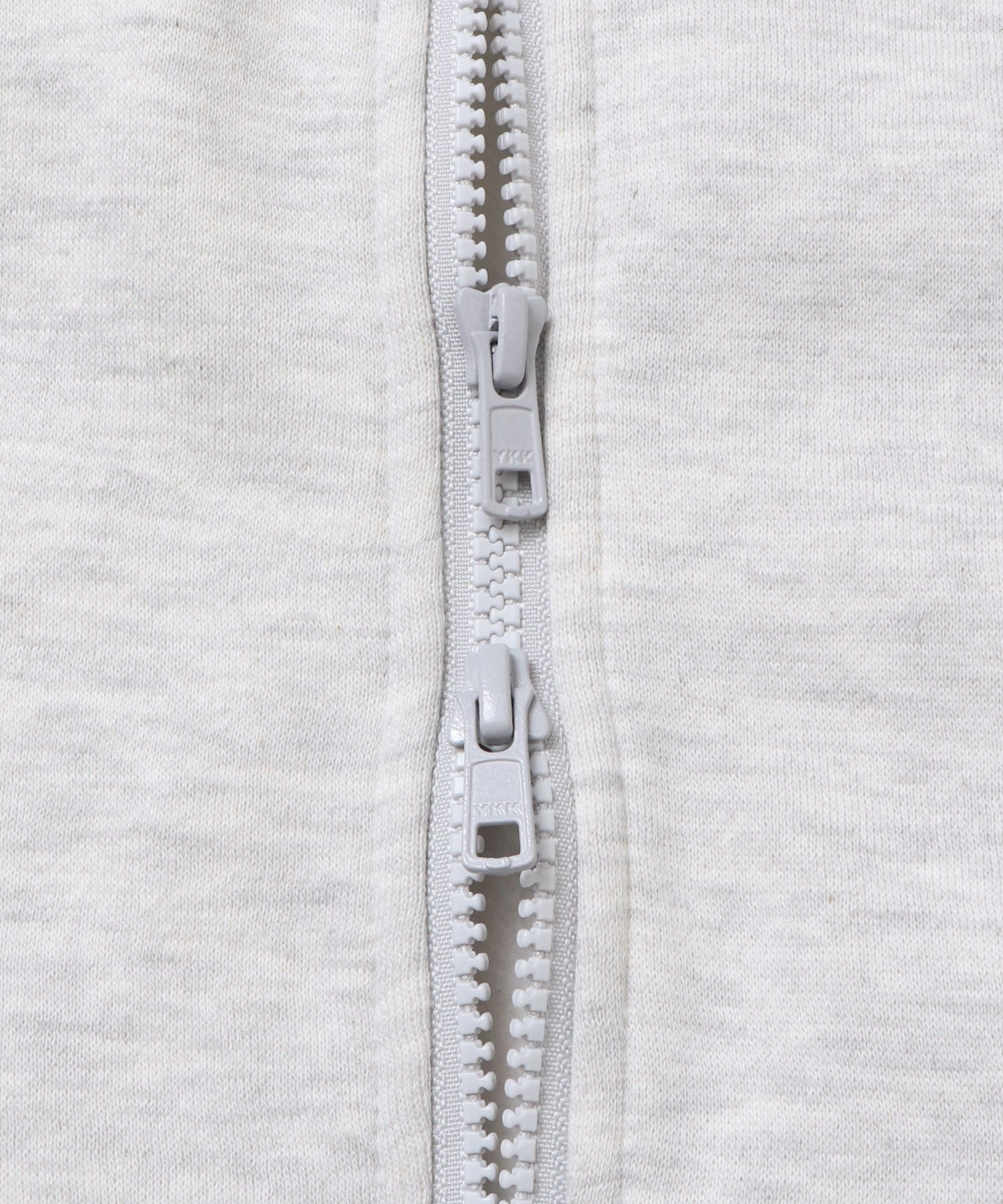 裏起毛ダブルジップ ハイネックブルゾン