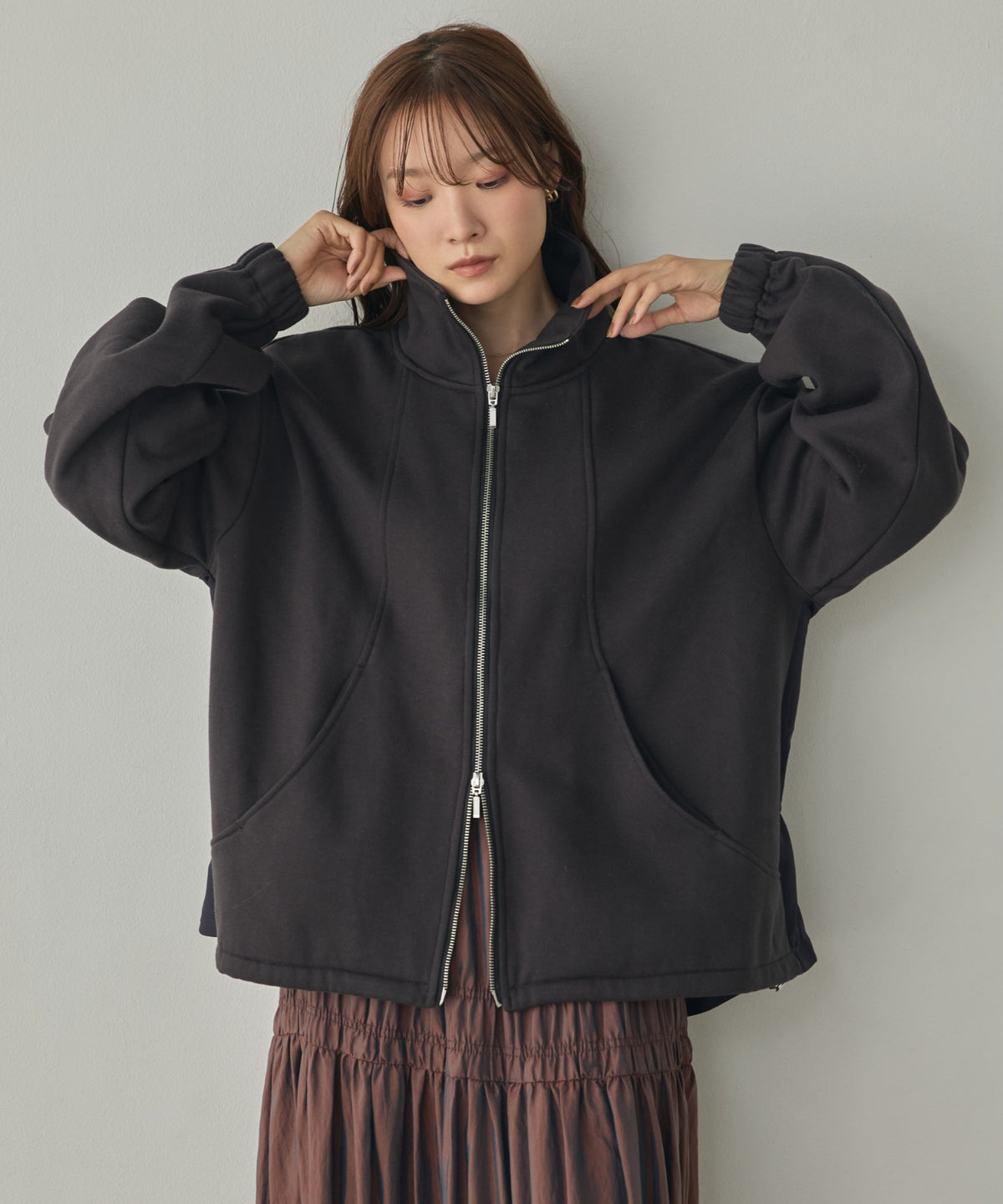 FLEECE-LINED DOCKING BLOUSON