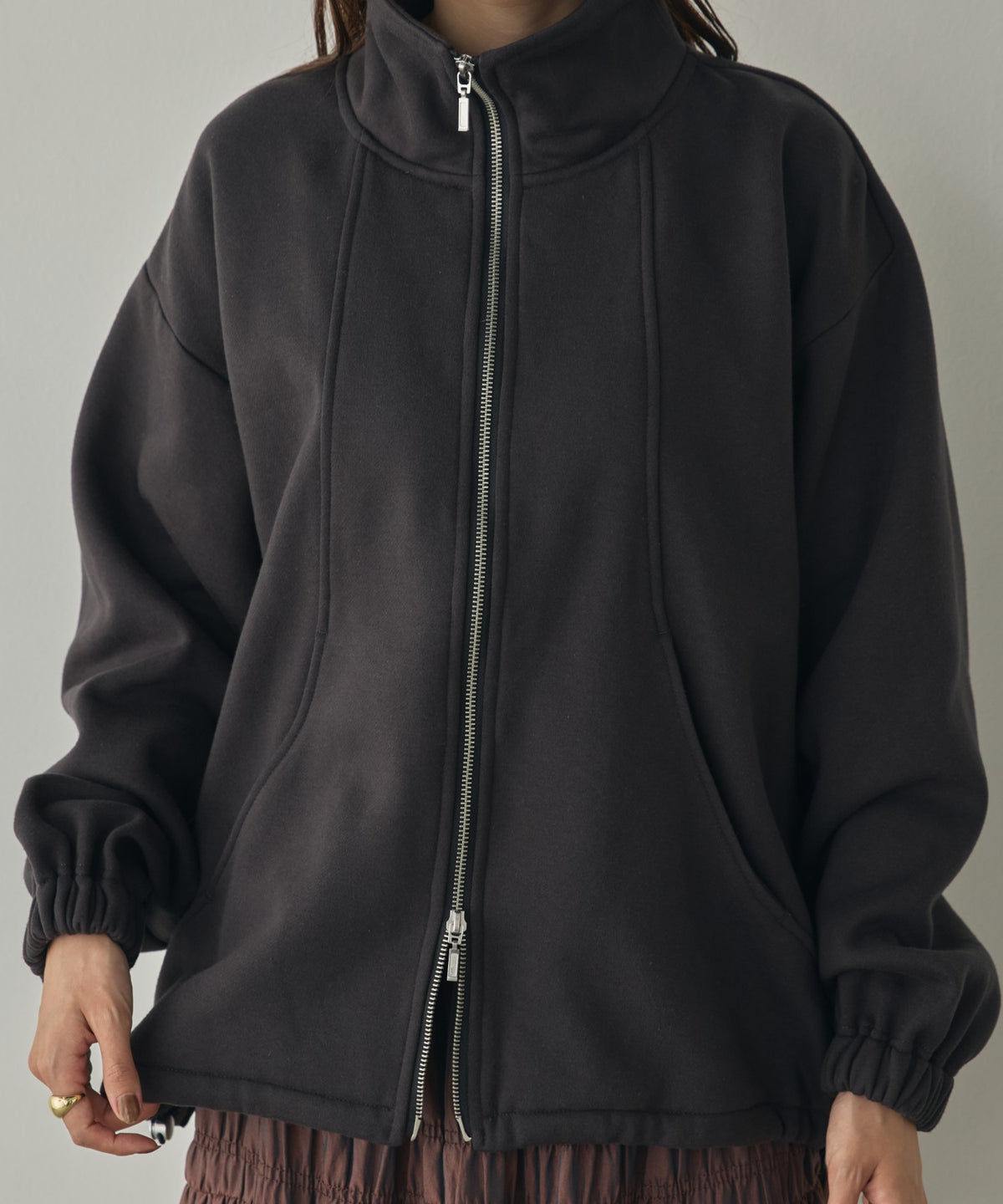 FLEECE-LINED DOCKING BLOUSON