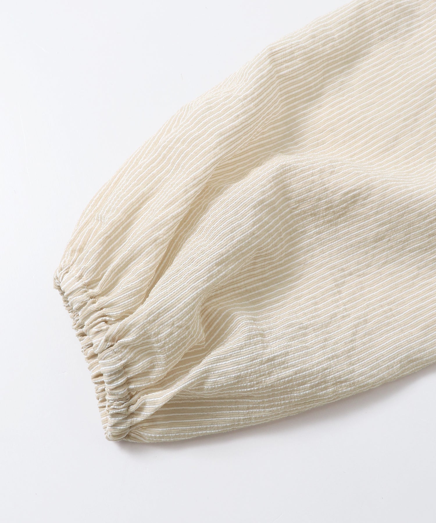 GROSGRAIN STRIPED CARDIGAN SHIRT