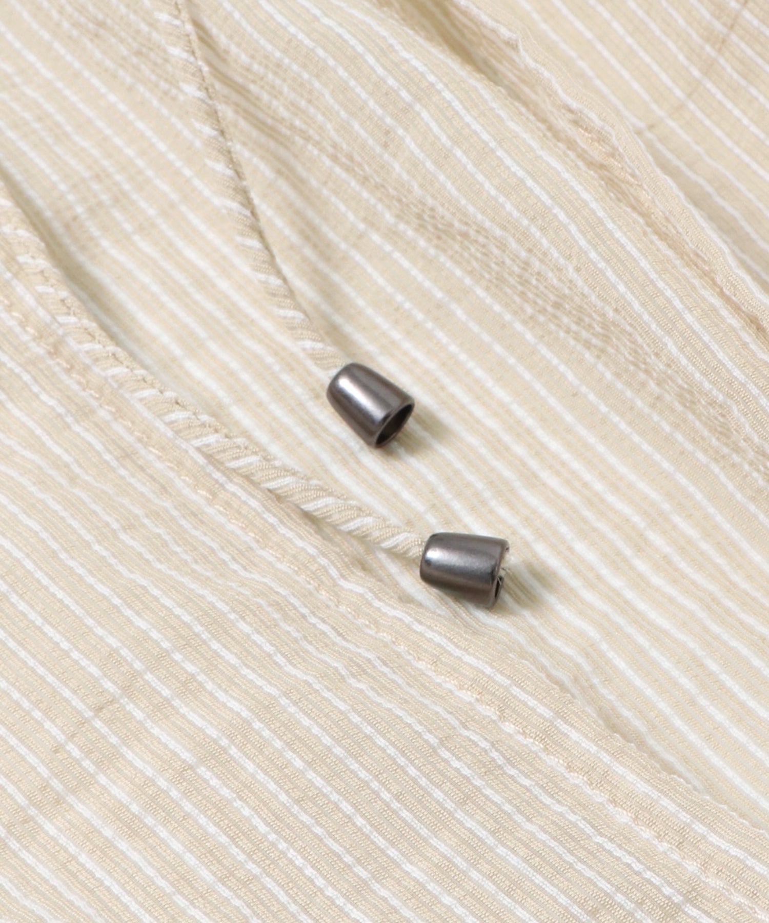 GROSGRAIN STRIPED CARDIGAN SHIRT