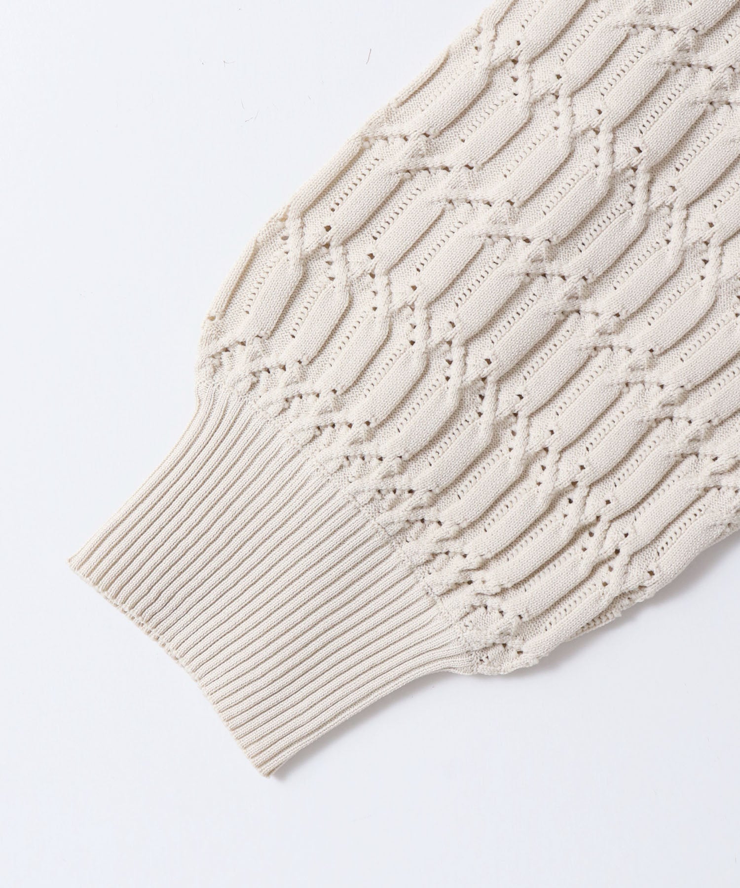 【新色追加】ニットドッキングカーディガン