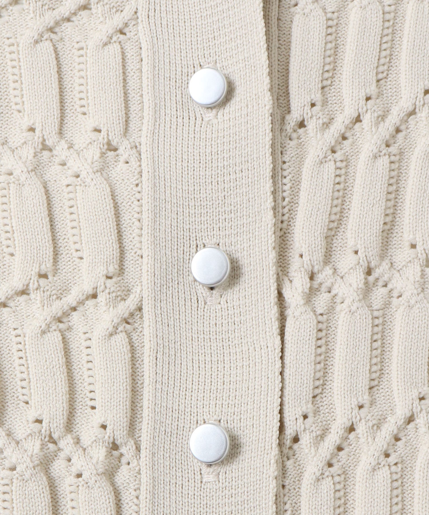 【新色追加】ニットドッキングカーディガン