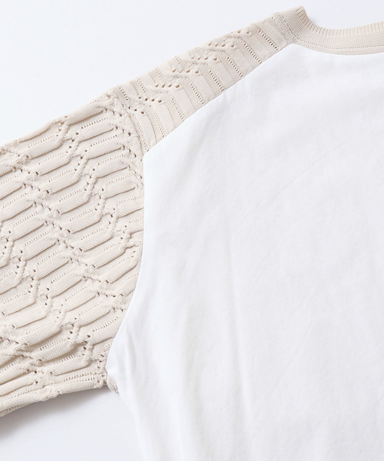 【新色追加】ニットドッキングカーディガン