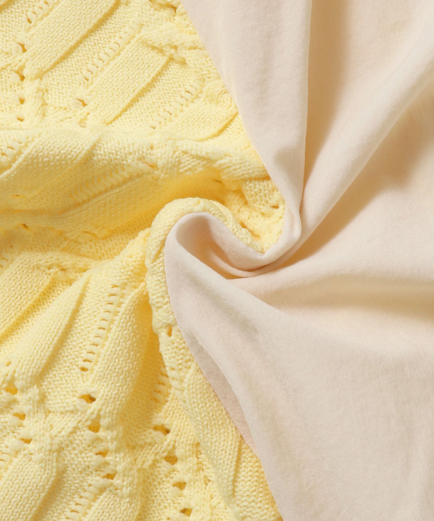 【新色追加】ニットドッキングカーディガン