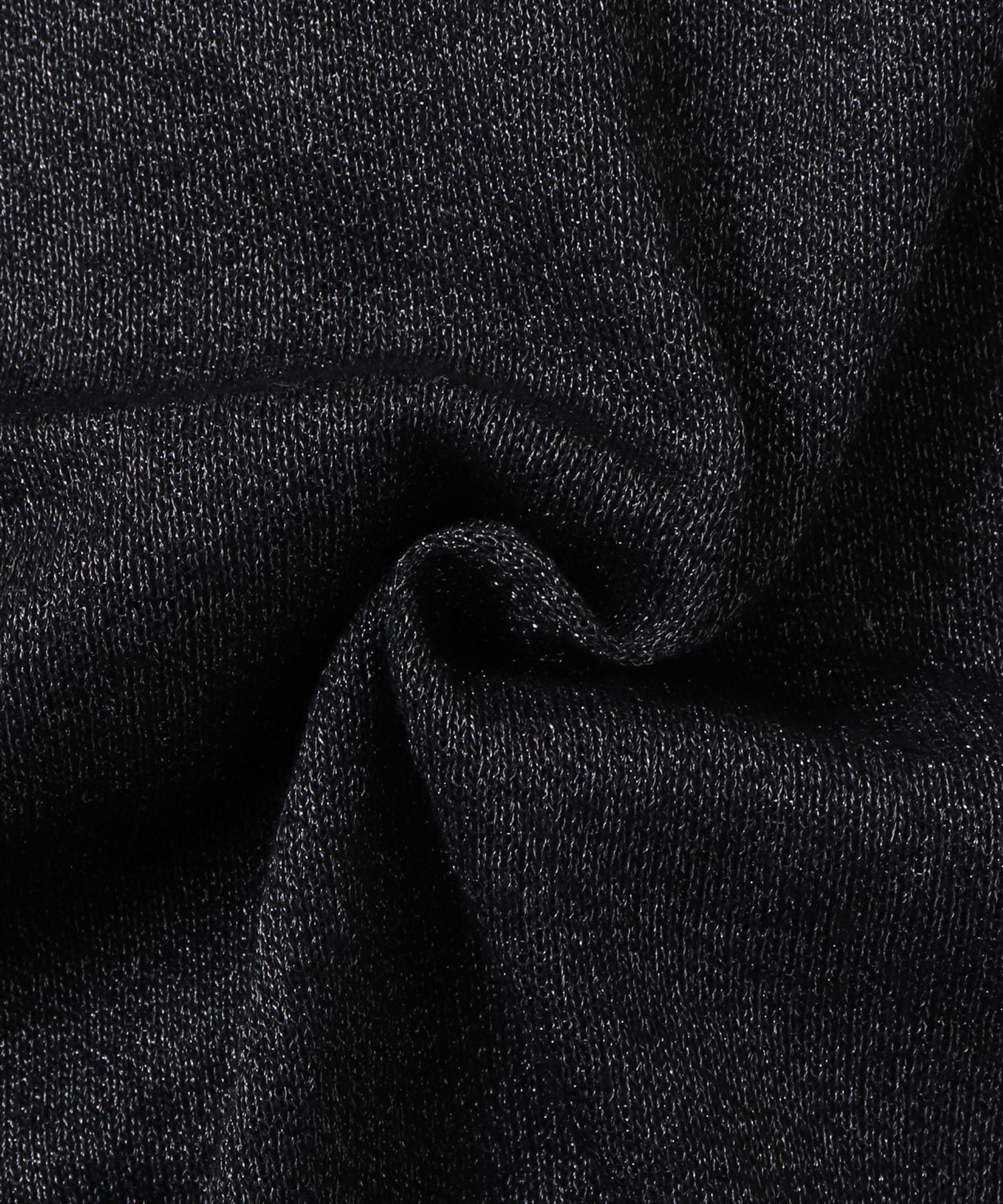 バイカラー シアーニットカーデ