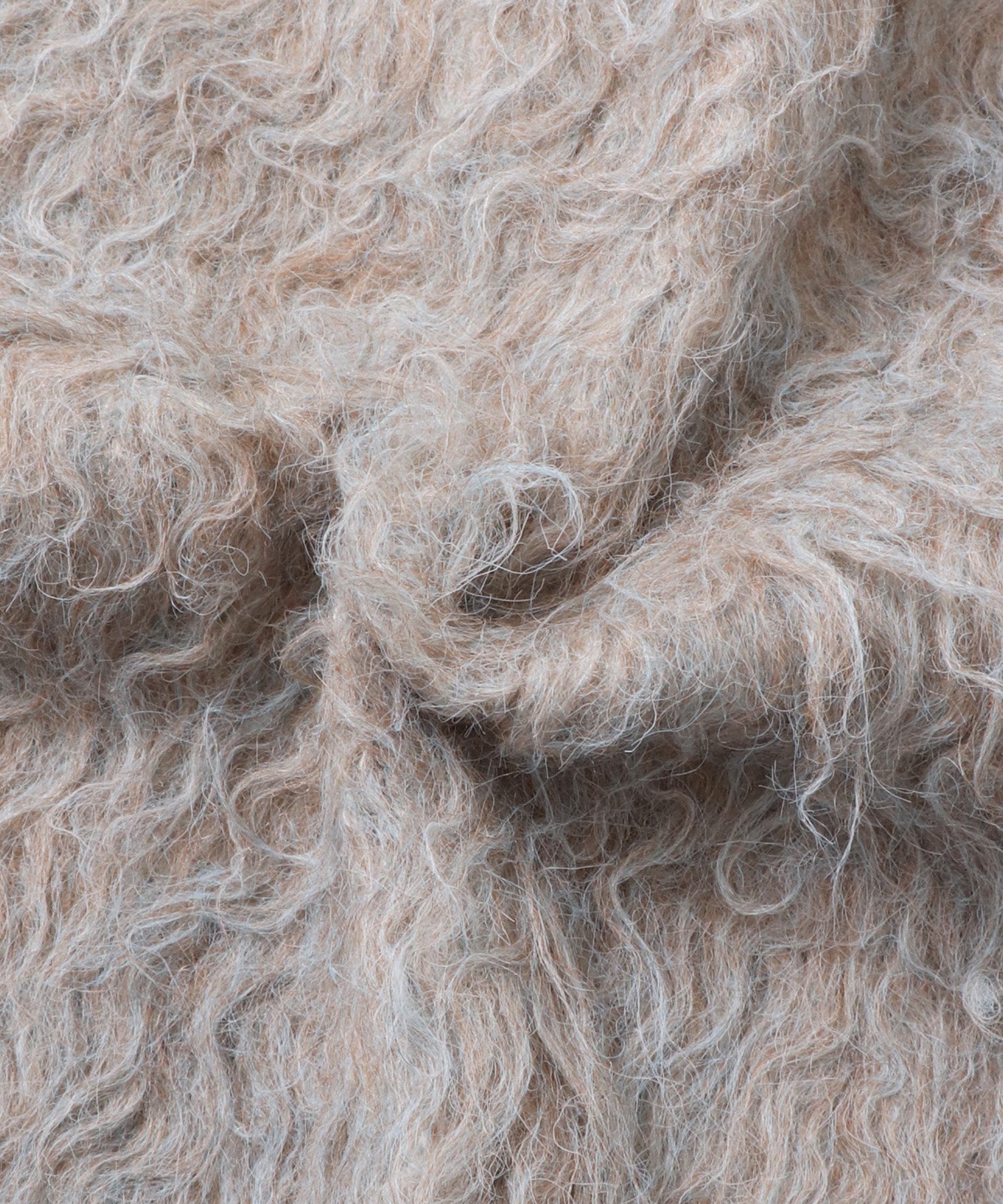 起毛シャギー ニットカーディガン