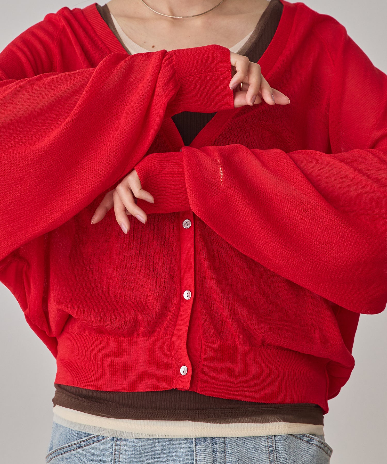 DOCKING DOLMAN CARDIGAN