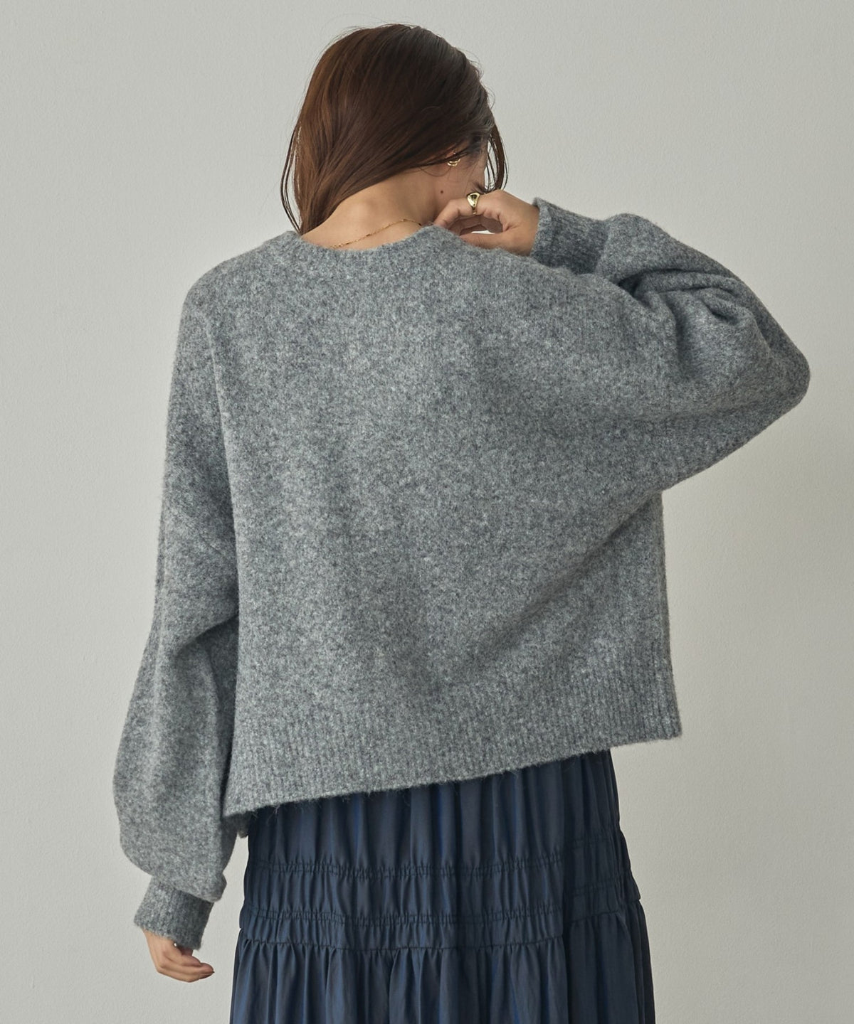 SHAGGY KNIT CARDIGAN