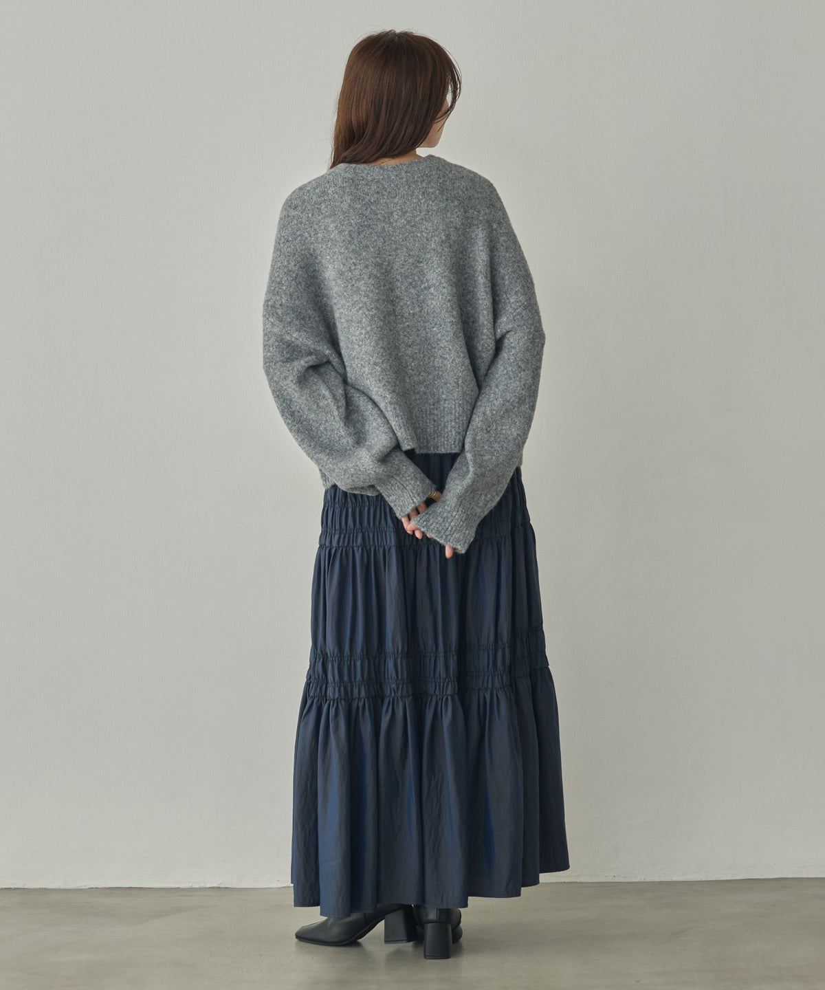 SHAGGY KNIT CARDIGAN