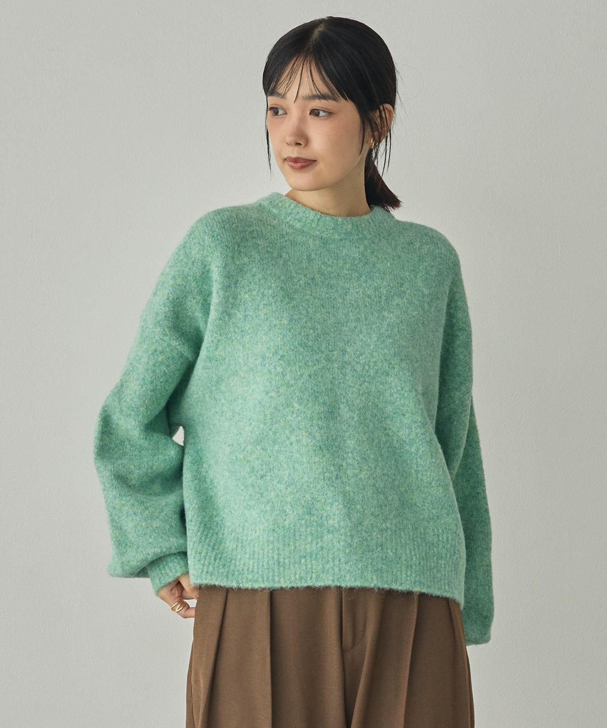 SHAGGY KNIT CARDIGAN
