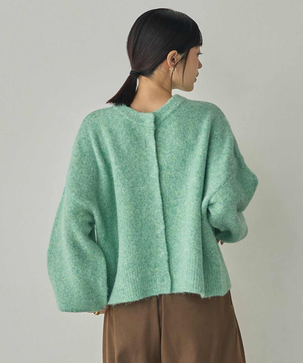 SHAGGY KNIT CARDIGAN