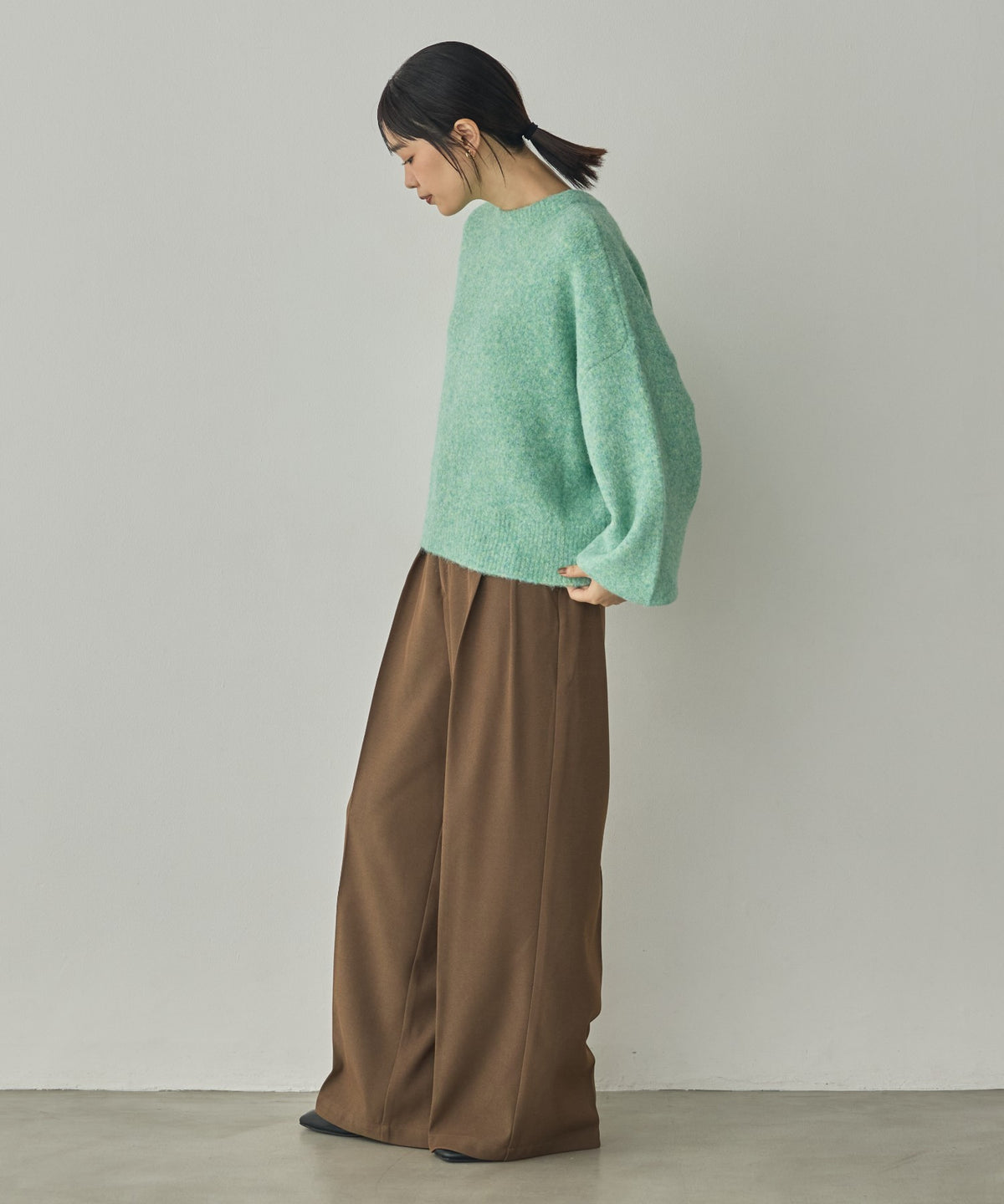 SHAGGY KNIT CARDIGAN