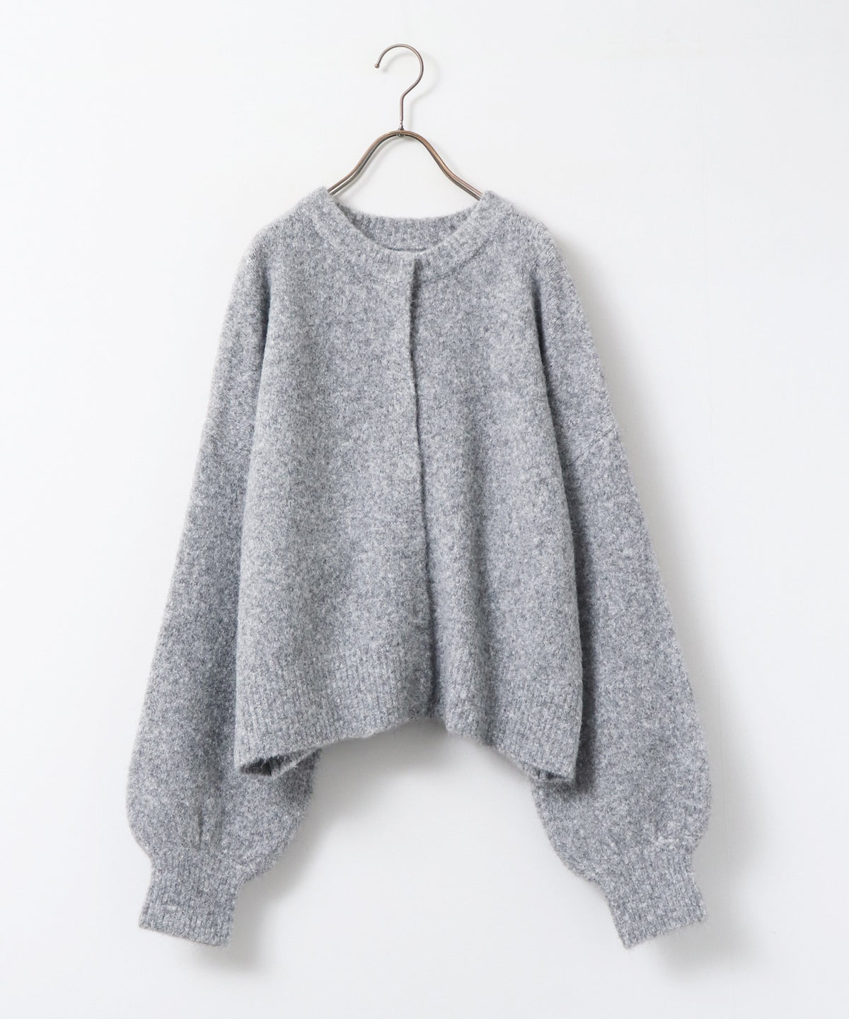 SHAGGY KNIT CARDIGAN