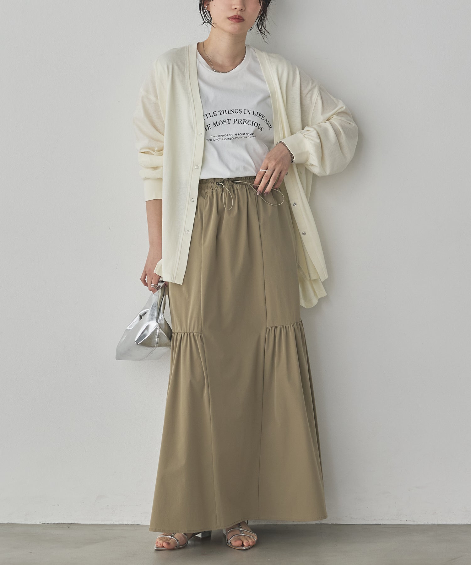 VINTAGE SLUB DESIGN CARDIGAN