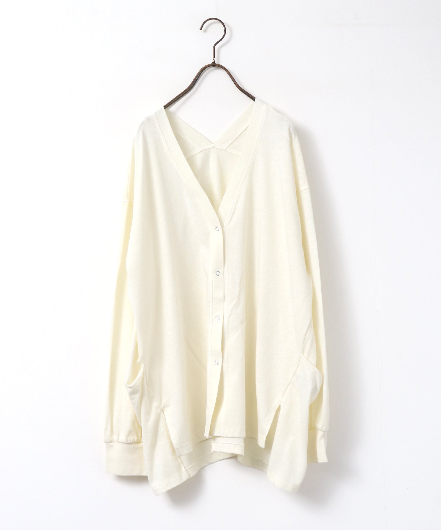 VINTAGE SLUB DESIGN CARDIGAN