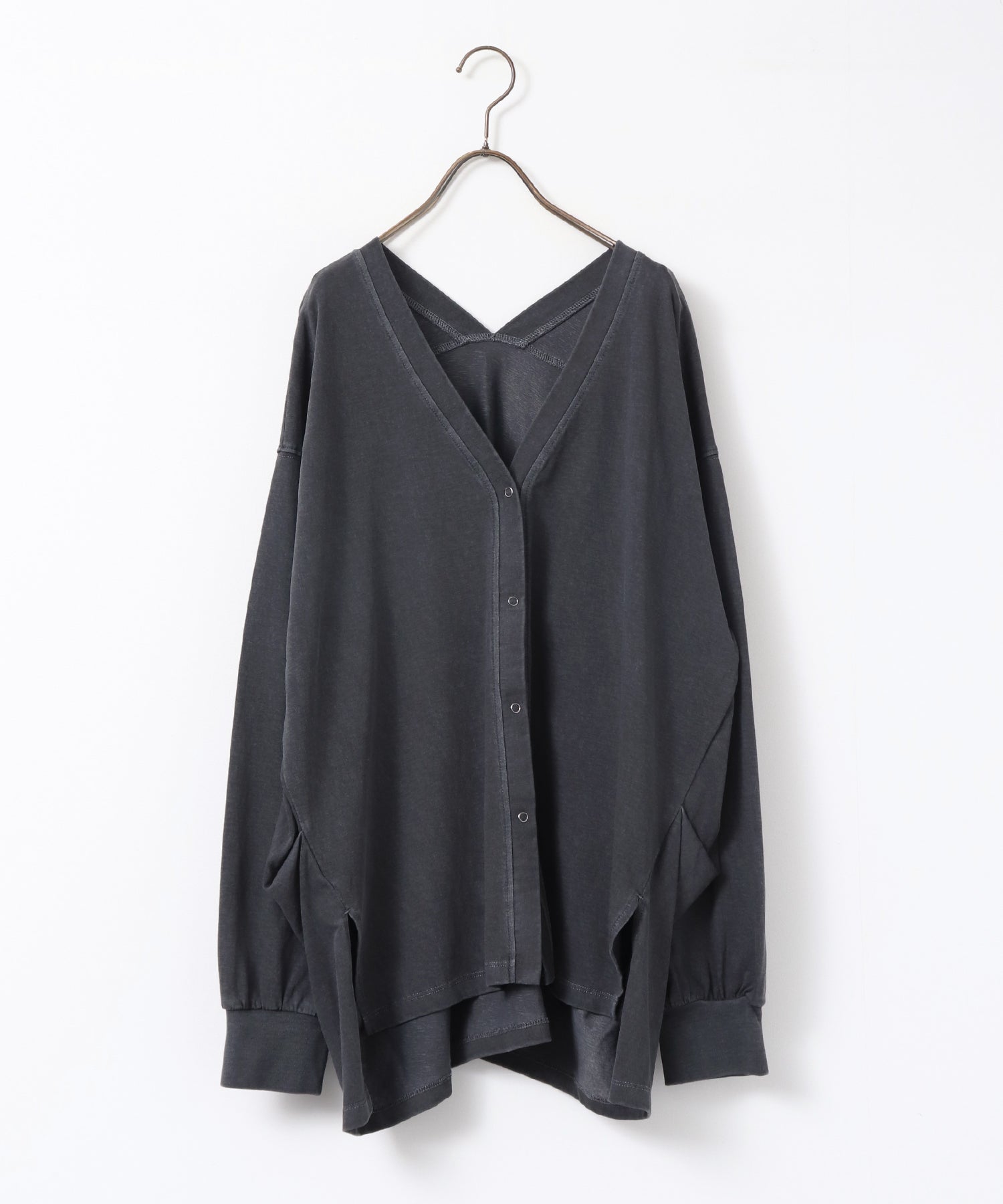 VINTAGE SLUB DESIGN CARDIGAN