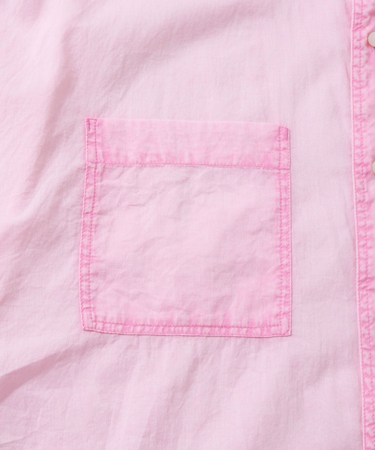 コットンボイル 半袖シャツ