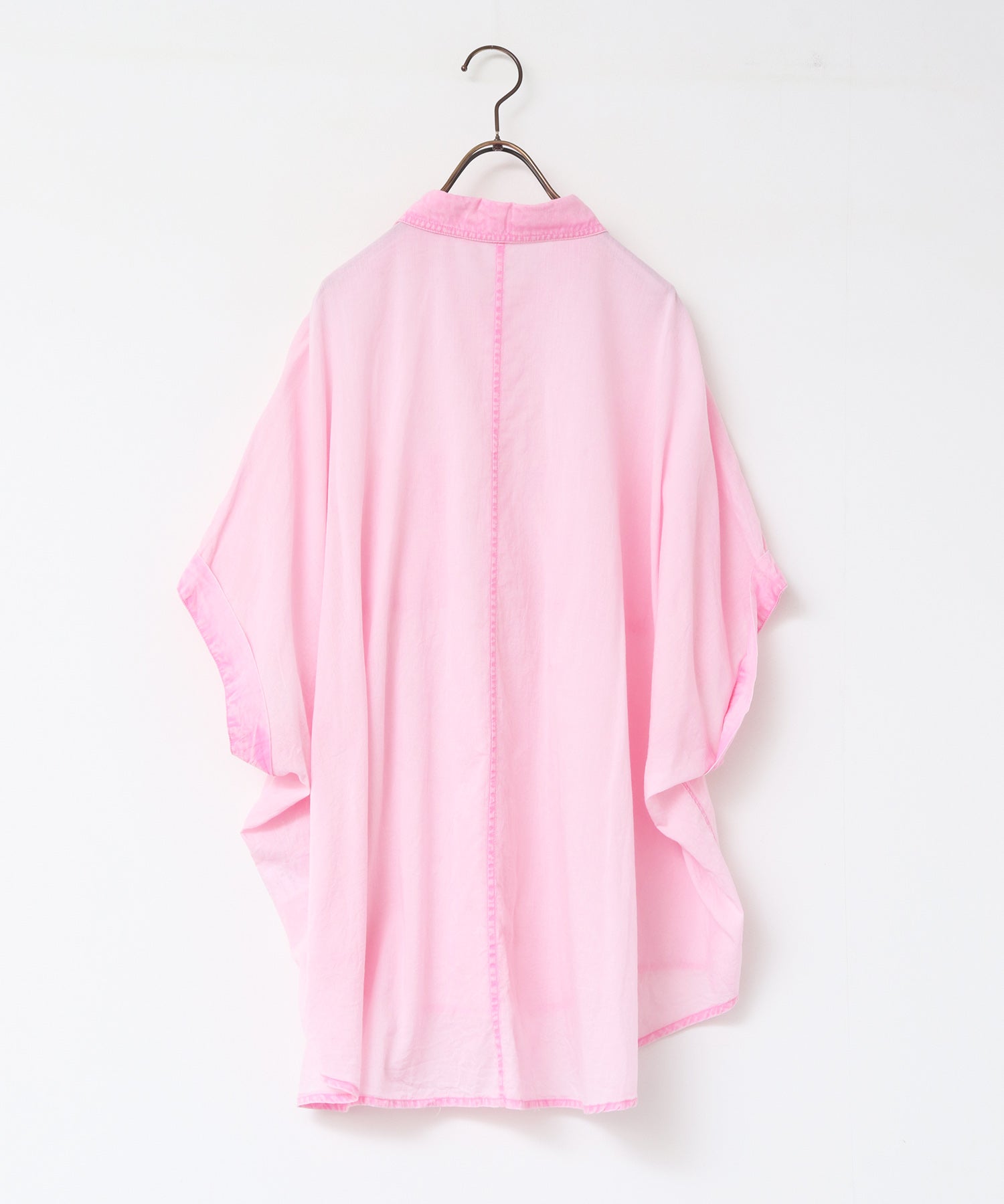 コットンボイル 半袖シャツ