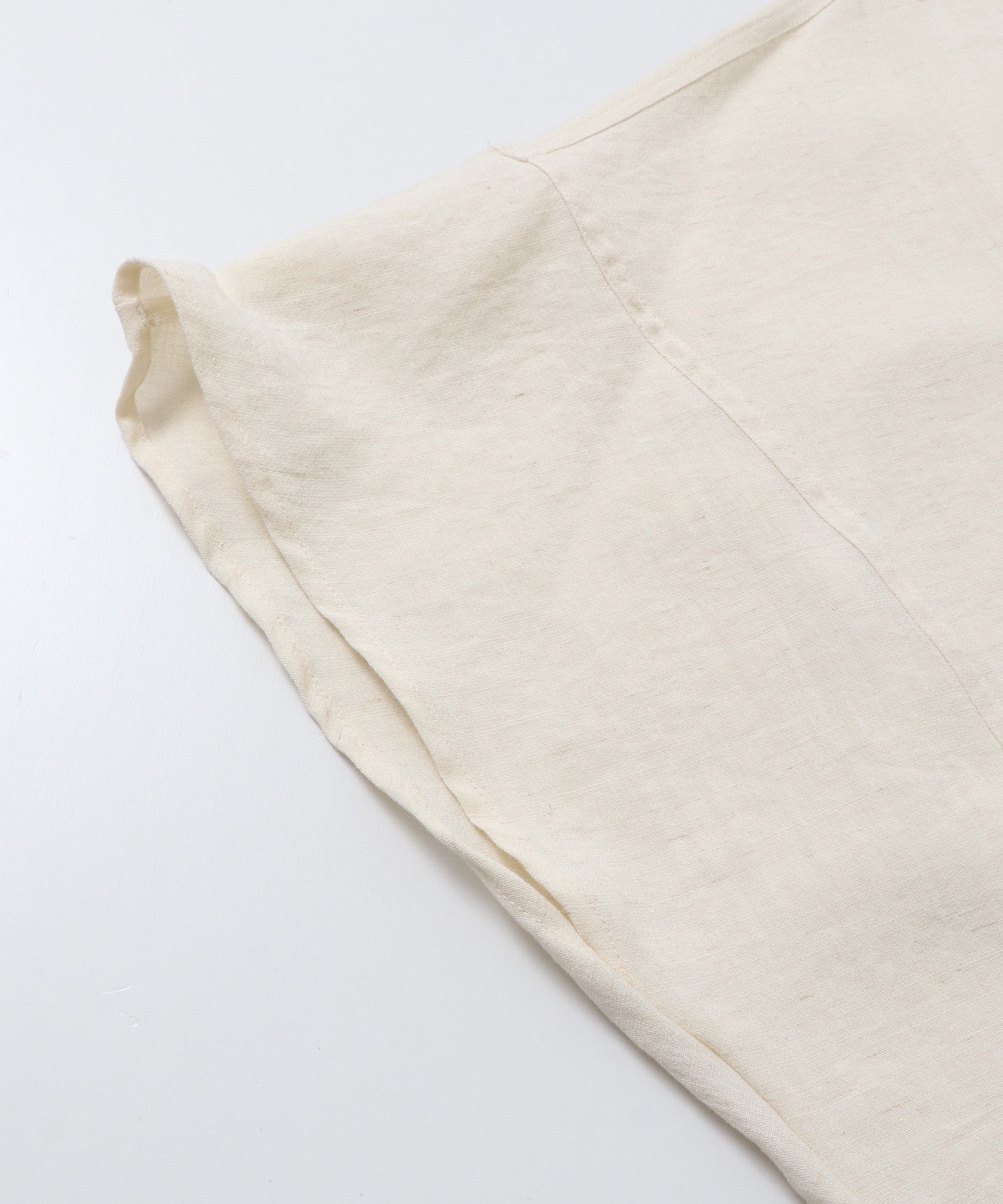 LINEN-RAYON DOLMAN OVERSHIRT