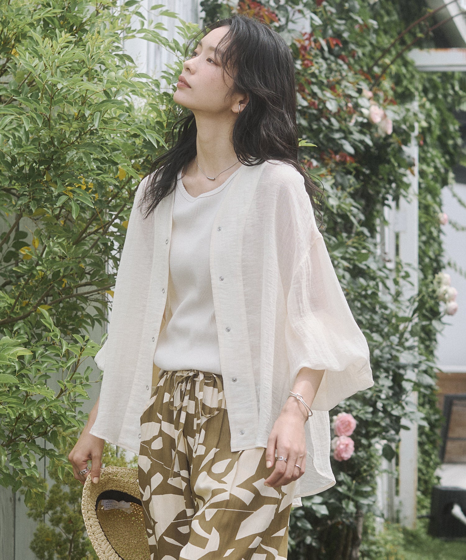 SHEER CARDIGAN