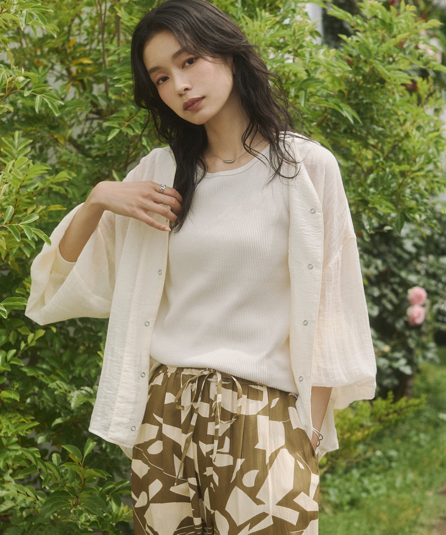 SHEER CARDIGAN