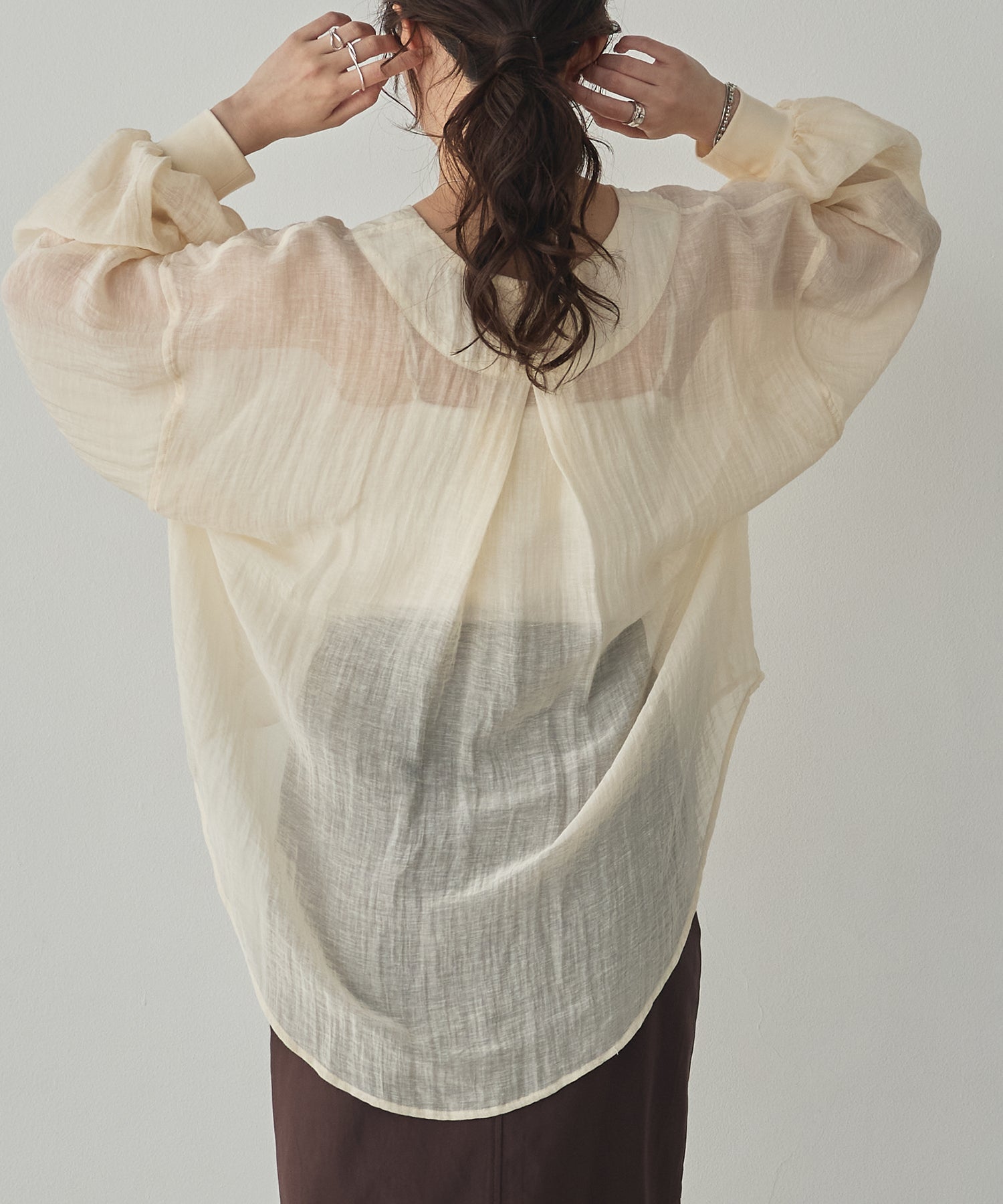 SHEER CARDIGAN