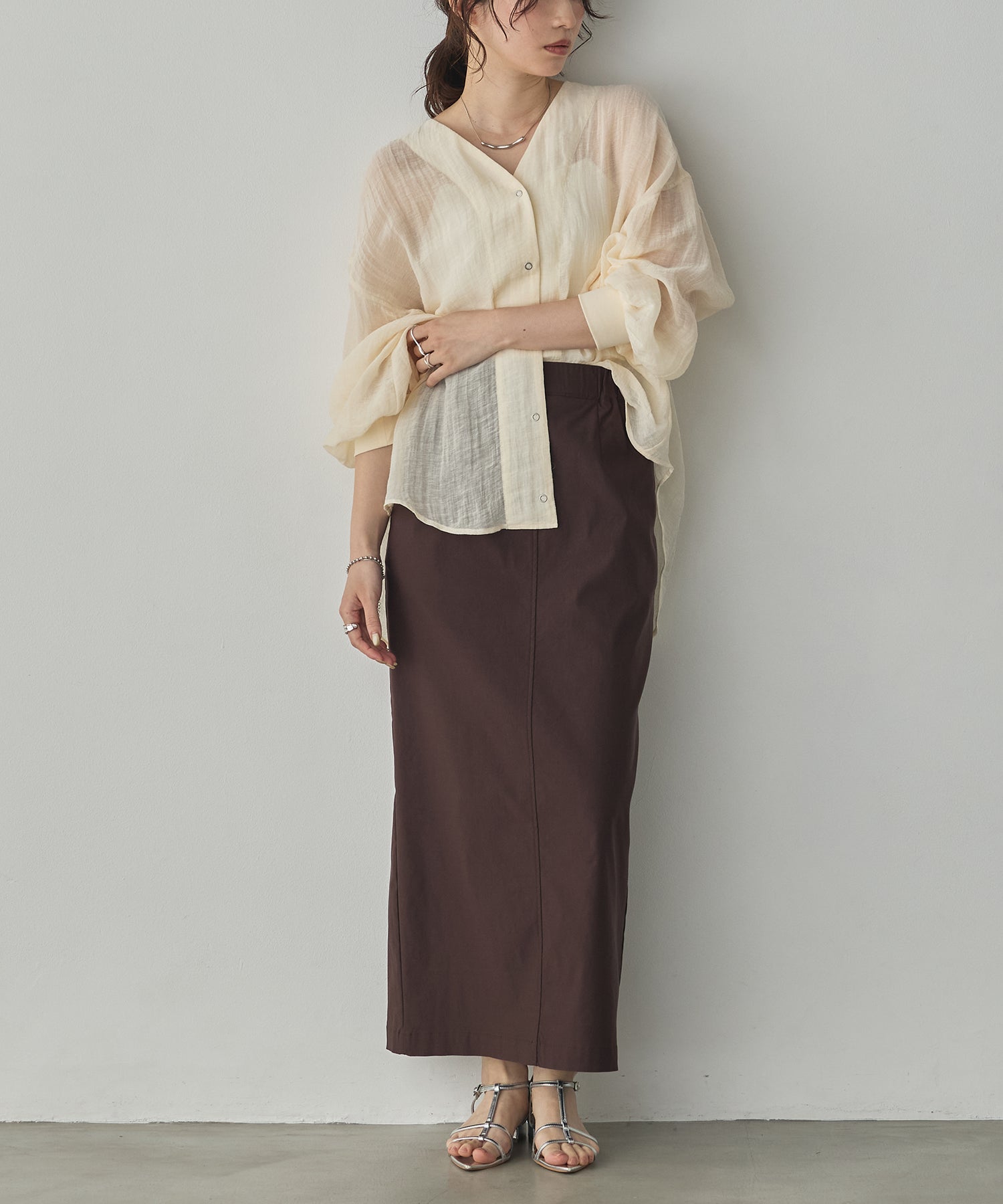 SHEER CARDIGAN