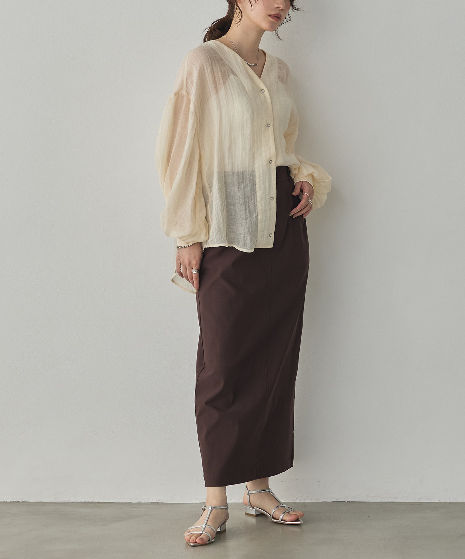 SHEER CARDIGAN