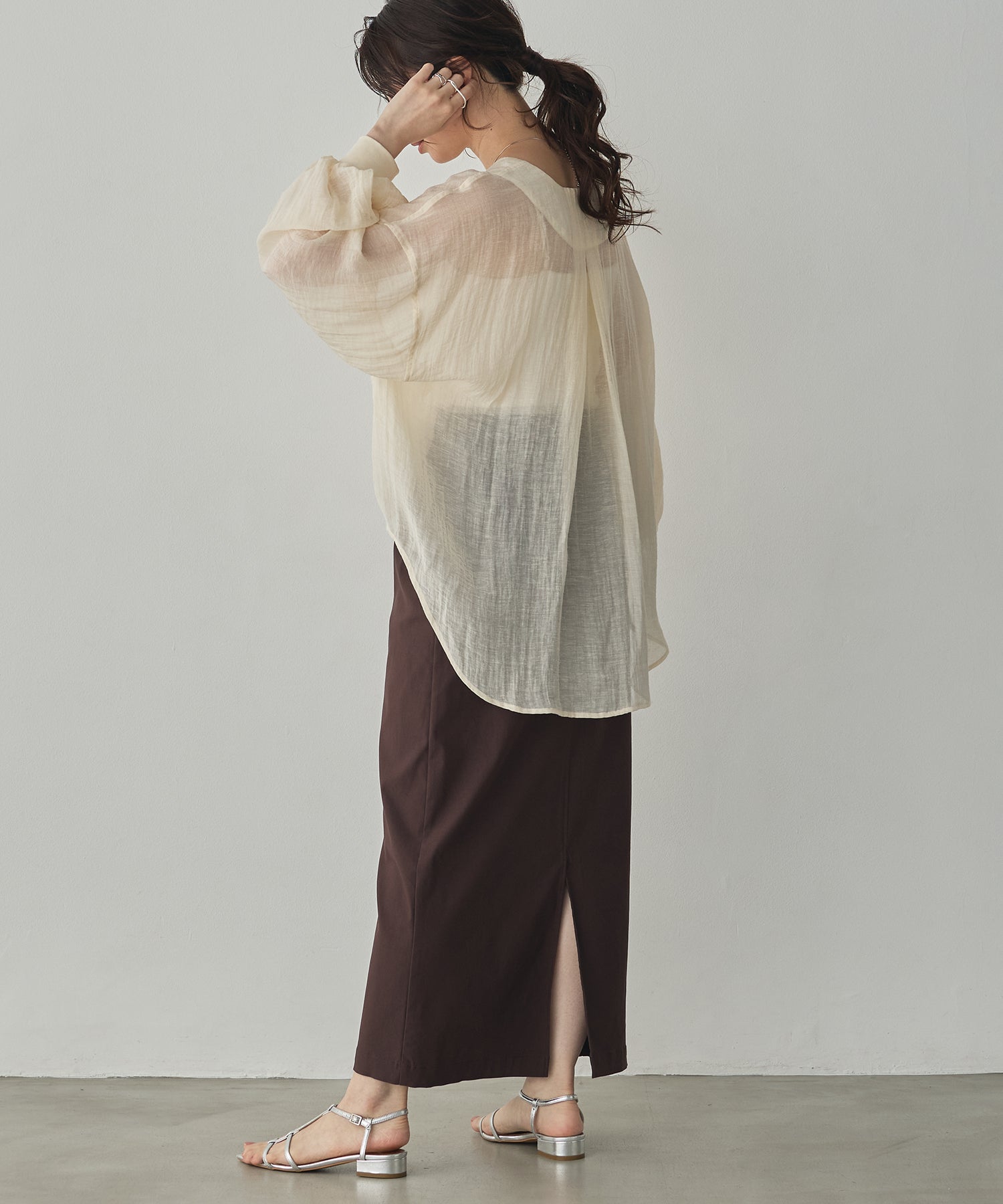 SHEER CARDIGAN