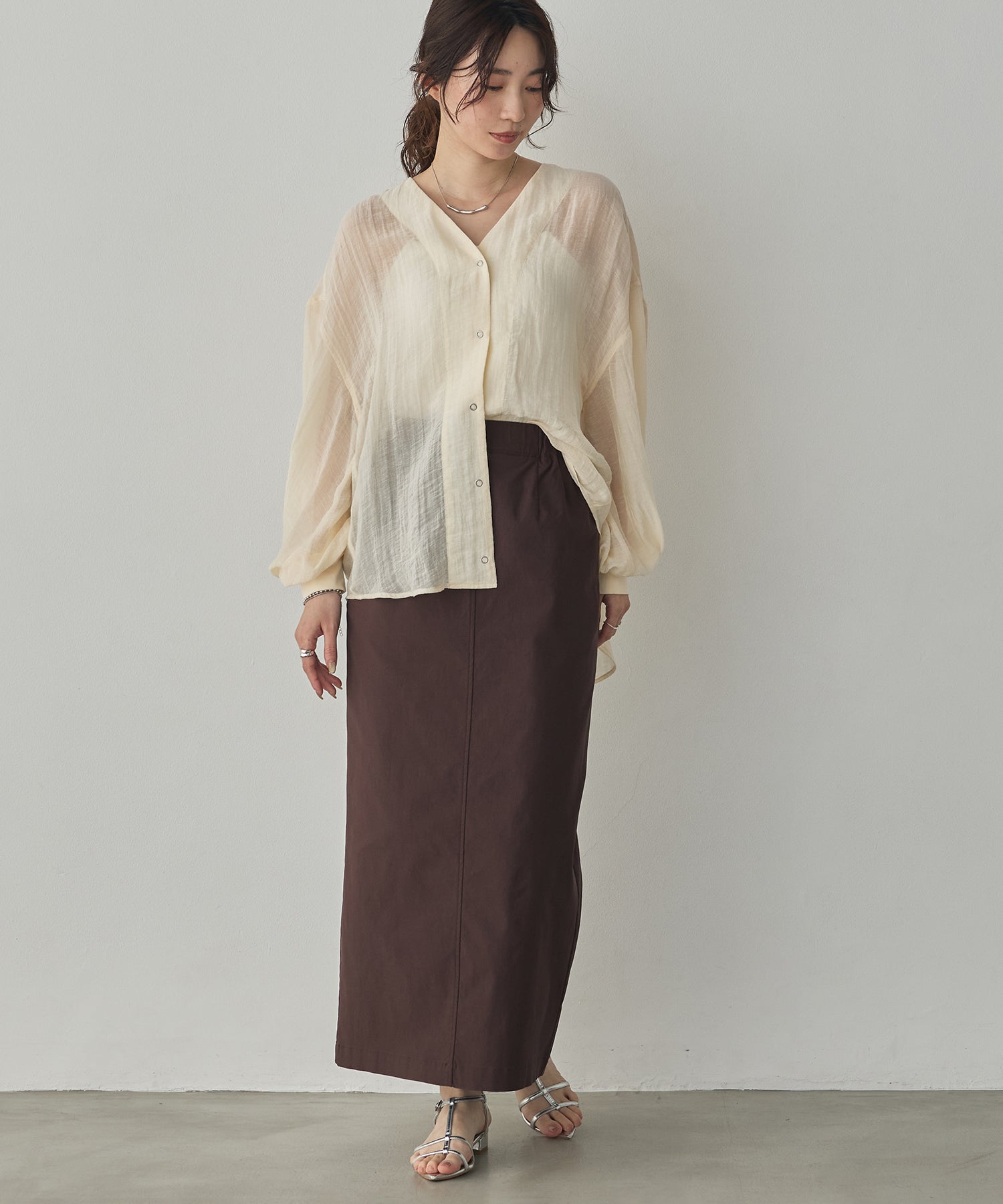 SHEER CARDIGAN