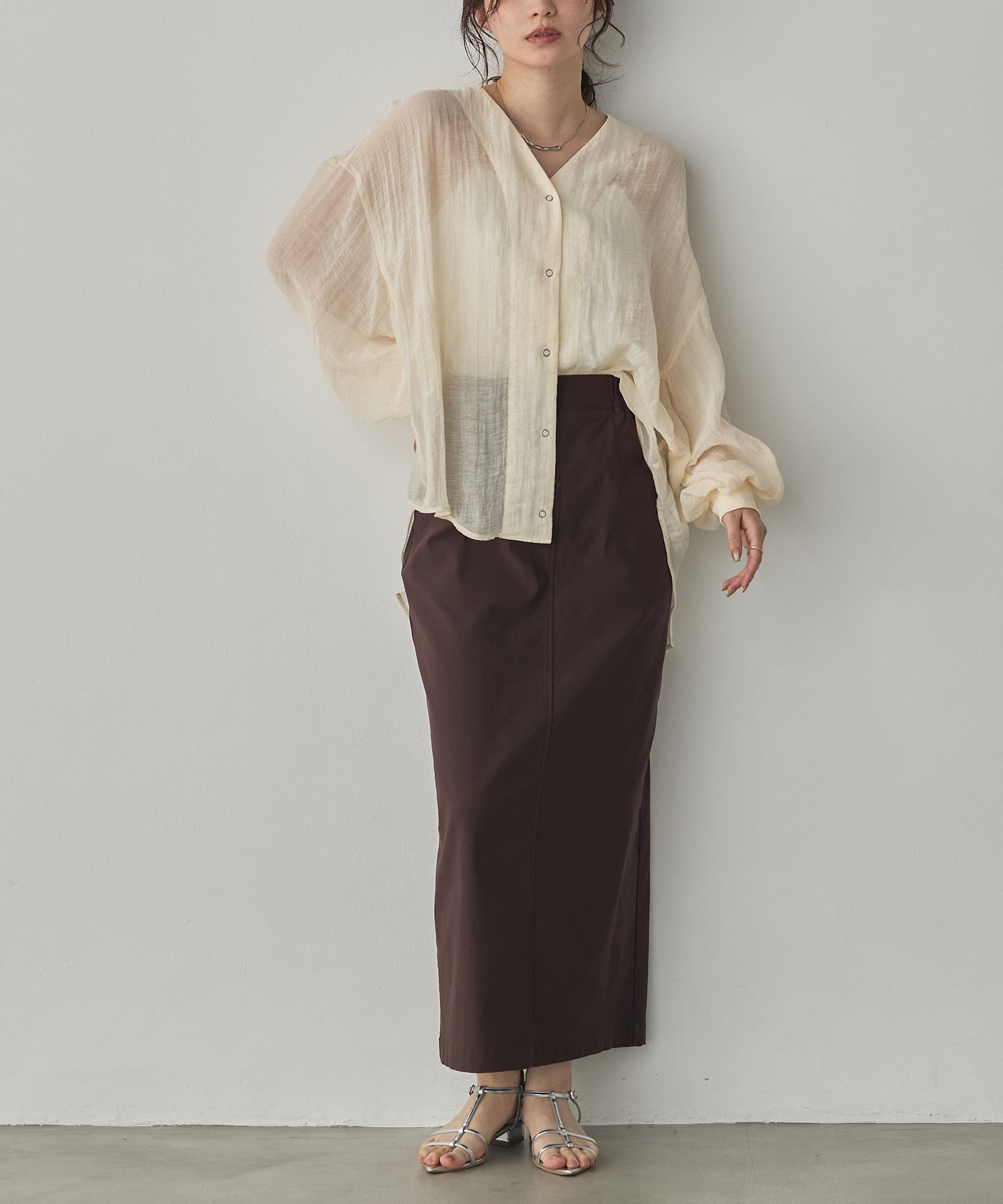 SHEER CARDIGAN