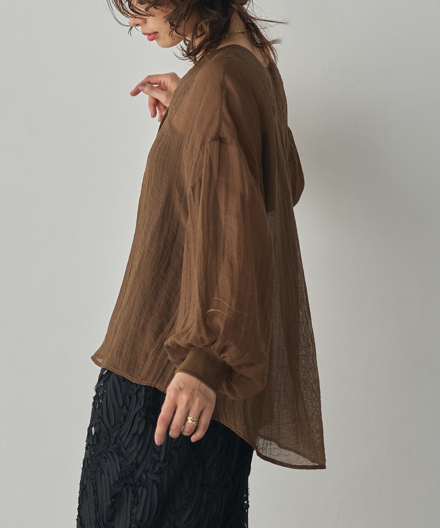 SHEER CARDIGAN